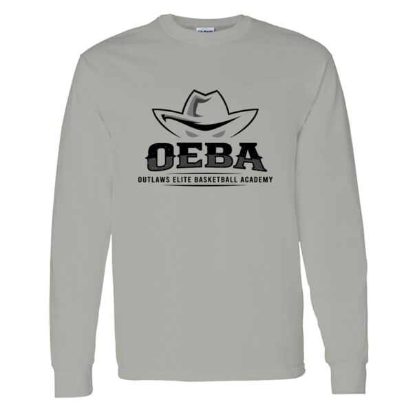Outlaw Basketball Heavy Cotton 100% Cotton Long Sleeve T Shirt Thumbnail