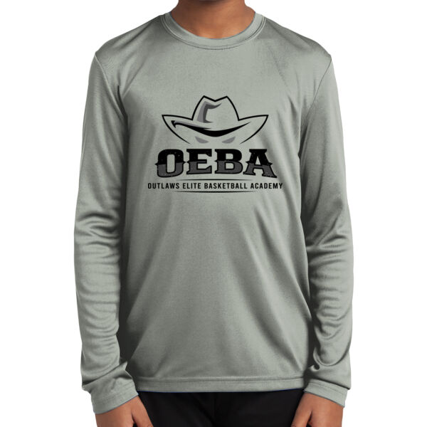 Outlaw Basketball Youth Long Sleeve PosiCharge Competitor Tee Thumbnail