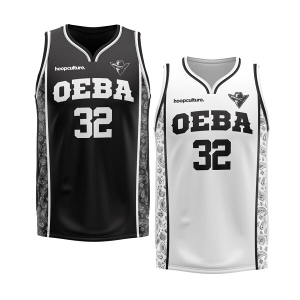 Outlaws Reverse Basketball Jersey Thumbnail